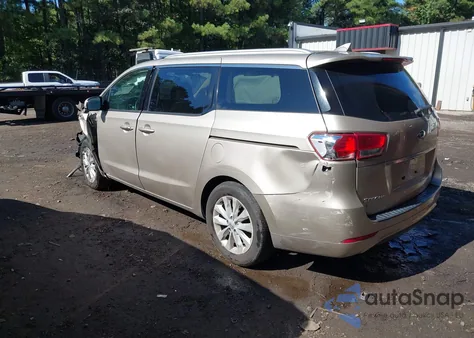 2017 Kia Sedona Ex z USA, uszkodzony, nr VIN KNDMC5C10H6256948